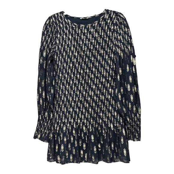 LoveShackFancy Scarlett navy mini dress M - Picture 5 of 10